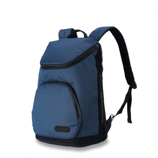 Dark blue business backpack Dark blue business backpack