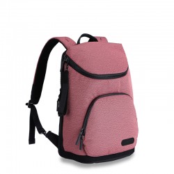 Pink business backpack 