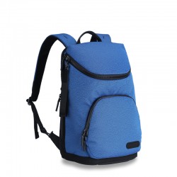 Blue business backpack 
