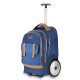 Classic blue big wheel trolley bag Classic blue big wheel trolley bag