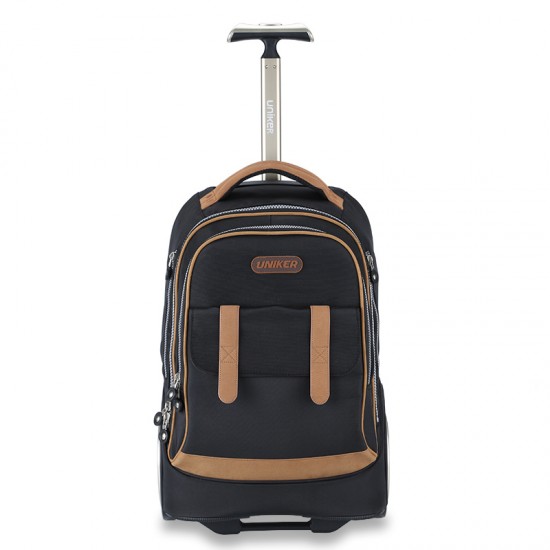 Classic black big wheel trolley bag Classic black big wheel trolley bag