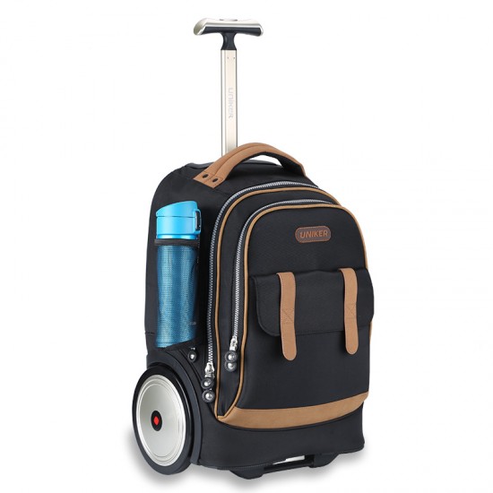 Classic black big wheel trolley bag Classic black big wheel trolley bag