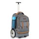 Classic grey big wheel trolley bag Classic grey big wheel trolley bag
