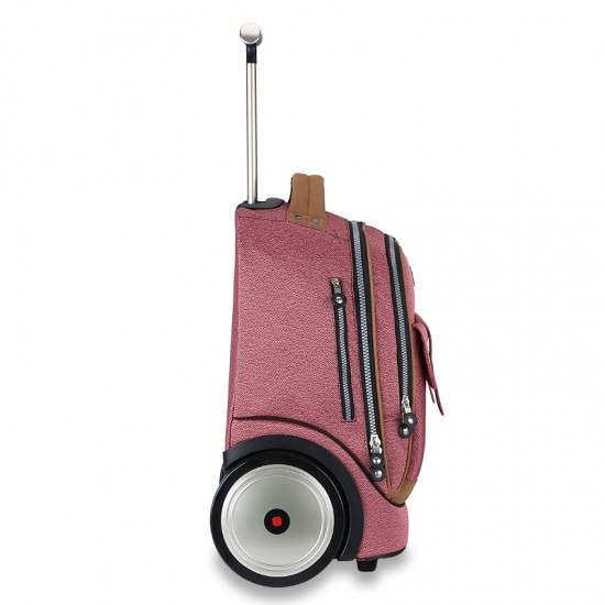 Classic pink big wheel trolley bag Classic pink big wheel trolley bag