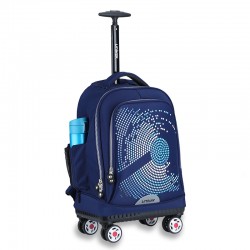 Chessboard universal wheel trolley bag